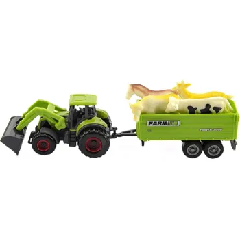 autíčko Medvídci Zemědělské stroje se zvířátky na farmě 22ks