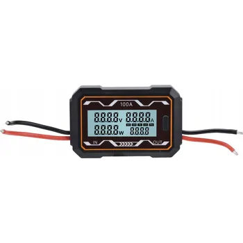 Měřič výkonu stejnosměrného proudu, rozsah 100A