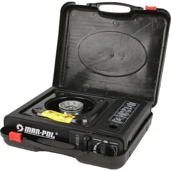 Turistický vařič Campingový plynový vařič 2v1 MAR-POL