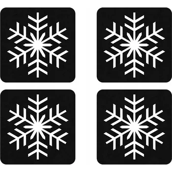 Obraz Kvadratická podložka plst 10 x 10 cm