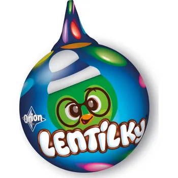 Čokoláda Výhodná cena Orion Lentilky Vánoční ozdoba 18,5 g