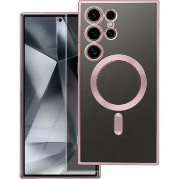Náhradní kryt pro mobilní telefon Kryt Cover Electro Mag Cover s MagSafe Samsung Galaxy A17 Rose Gold