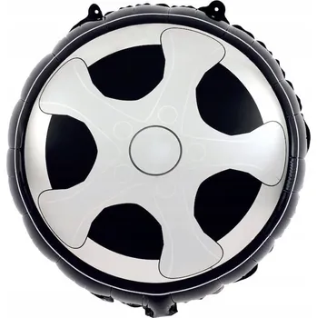 Balónek Fóliový balónek Závodní auto Kolo 45x50 cm