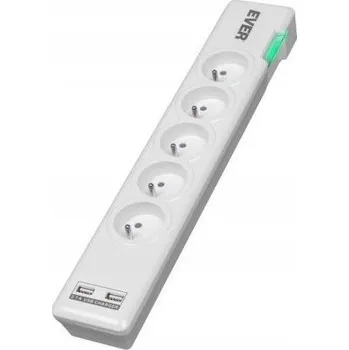 Přepěťová ochrana Přepěťová ochrana Ever 1,5 m 5 zásuvek