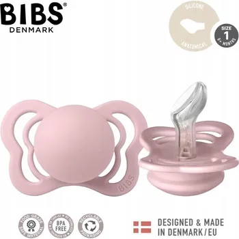 dudlíky Dudlík Bibs proti kolice, kulatý, ortodontický silikon 0+