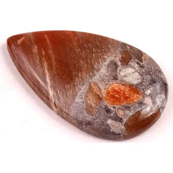 Přírodní kámen Kabošon Jaspis Tabu č.6900 (36x21x5mm)