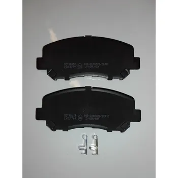 Brzdová destička Sada brzdových destiček, vždy 4 kusy v sadě MOTAQUIP LVXL1769