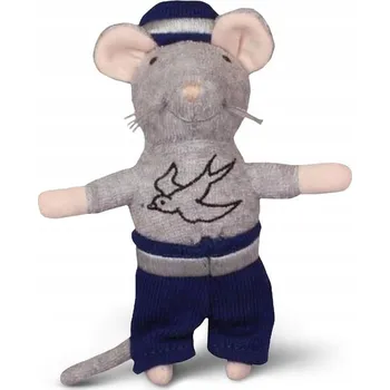 plyšák Plyšová Hračka z Myšího domečku. Dědeček Námořník Media Rodzina