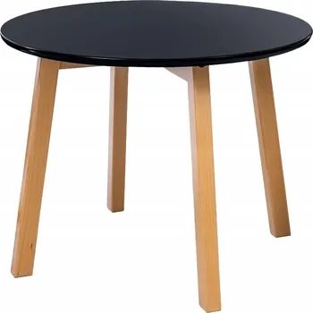 Konferenční stolek Konferenční stolek POSNORD kulatý 47,5 x 60 x 60 cm černý