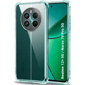 Pouzdro na mobilní telefon Zadní Kryt Pskom pro Realme 12+ 5G bezbarvý