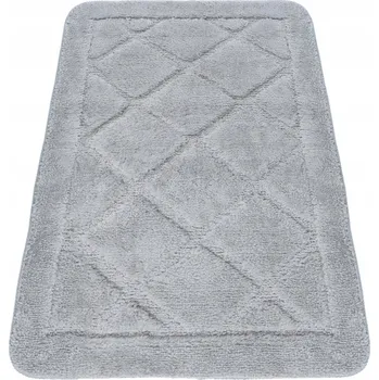 Koupelnová předložka Koupelnová předložka e-floor šedá 50x80 cm protiskluzová, pratelná