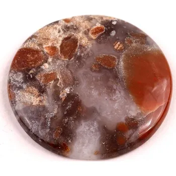 Přírodní kámen Kabošon Jaspis Tabu č.6892 (31x4mm)