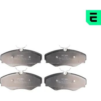 Brzdová destička Sada brzdových destiček, vždy 4 kusy v sadě OPTIMAL BP-12112