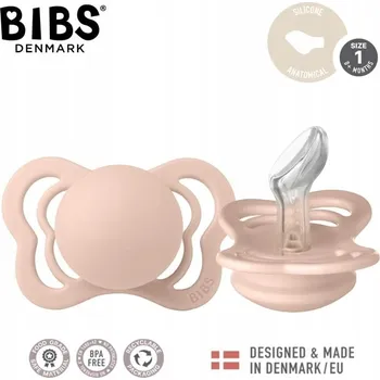 dudlíky Dudlík Bibs anatomický silikon 0+