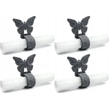 Velikonoční dekorace Ubrouskovník z plsti Motýlek 21 cm Jaro