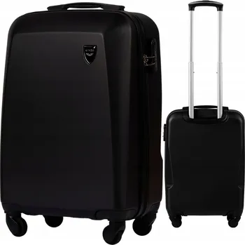 WINGS Malý Kabinový Kufr z ABS+ 4 Kolečka Příruční Zavazadlo