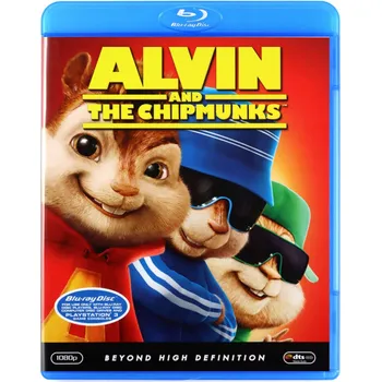 Blu-ray film Alvin i Wiewiórki Blu-ray disk