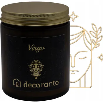 Svíčka Sójová vonná svíčka Znamení Zvěrokruhu Panna VIRGO 180 ml Přírodní svíčka