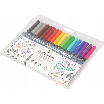 Dekorativní fixy, vícebarevné Koh-I-Noor, 18 ks