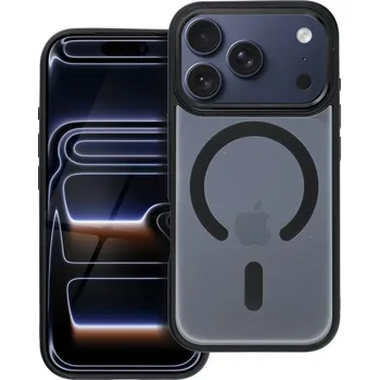 Náhradní kryt pro mobilní telefon Matné kryt Mag Cover s MagSafe pro iPhone 17 Pro Black
