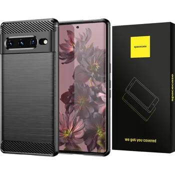 Pouzdro na mobilní telefon Zadní Kryt kryt Spacecase pro Google Pixel 7 Pro, černý