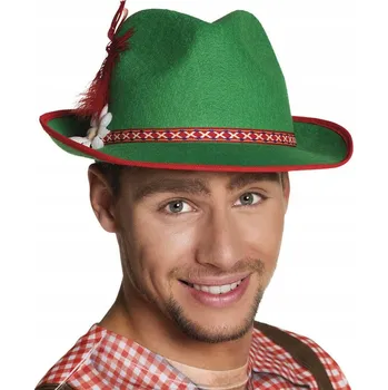 Klobouk Bavorský klobouk Boland 04034 Oktoberfest zelený