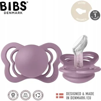 dudlíky Dudlík Bibs anatomický silikon 0+