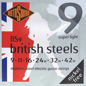 Struna pro kytaru a smyčcový nástroj Struny pro elektrickou kytaru Rotosound BS9