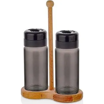 Kořenka QLUX SADA SLÁNKA A PEPŘENKA 2KS, 245ML, SKLO