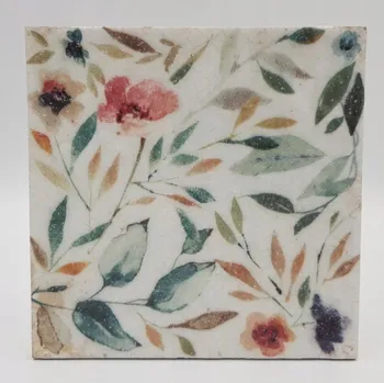 Dlažba Čtvercová dlaždice Peronda Harmony 14,8 x 14,8 cm bílá, vícebarevná