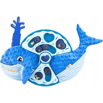 Hračka pro kočku Interaktivní Hračka pro kočky krokodýl 9v1 čichová podložka