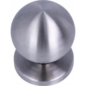 Dveřní kování Amig Kulatá klika ke dveřím z nerezové oceli Ø70 mm O117