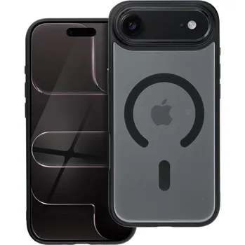 Náhradní kryt pro mobilní telefon Matné kryt Mag Cover s MagSafe pro iPhone 17 Air černé