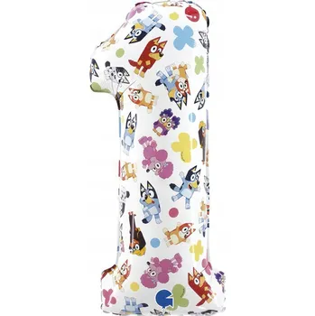 Balónek Bluey 1 - 26"/66 cm - až o 55 % méně helia - BALENÍ