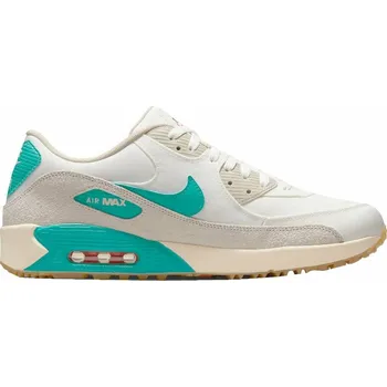 Golfová obuv Nike Air Max 90 G NRG M22 Sail/Washed Teal/Pearl White 34,5 Dámske golfové boty