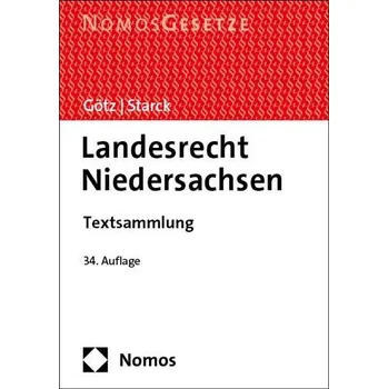 Landesrecht Niedersachsen - Götz, Volkmar [DE] (2025, Brožovaná, Nomos Verlags GmbH)