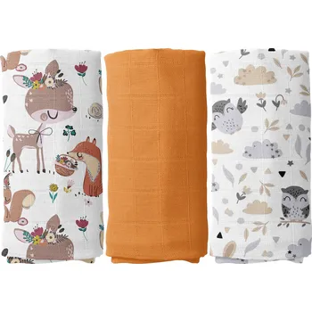 Plena Mušelínová plena Cztery Słonie