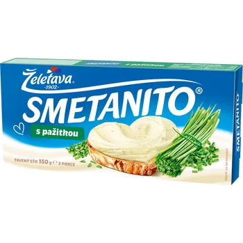 CZ distribuce Želetava Smetanito pažitka sýr tavený chlaz. 150 g