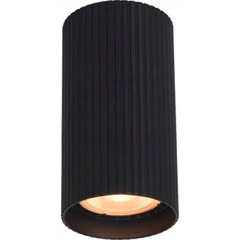 Stropní přisazené svítidlo Italux 10 W patice GU10, černé