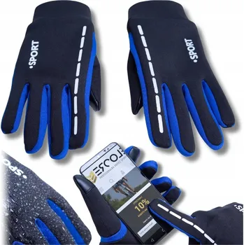 Rukavice Ercole pětprsté rukavice polyester velikost L - unisex