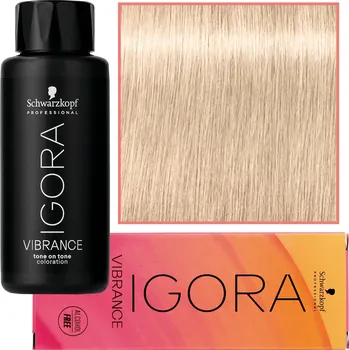 Barva na vlasy Barva Schwarzkopf Igora Vibrance 60 Ml 10-51 Zlatá Popelavá Jemná