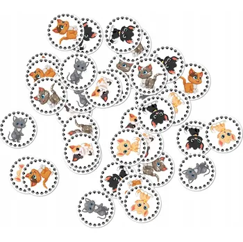 Party dekorace Narozeninové konfety Koťátka, cca 36 ks