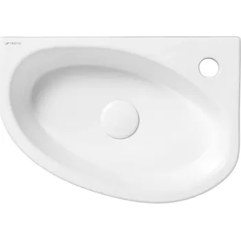 Závěsné umyvadlo oválné UPTREND Avo 29 cm bílé