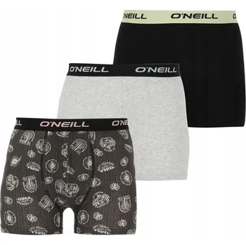 Boxerky O'Neill Pánské boxerky BOXERSHORTS UNI 3 PACK velikost M