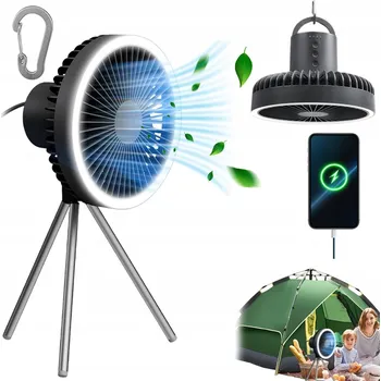 Domácí ventilátor Mini ventilátor Bedee uodgjcgjgsugdiug černý