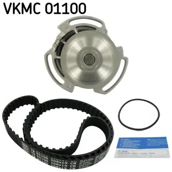 Vodní pumpa motoru Sada rozvodů - řemen s kladkami a vodní pumpa SKF VKMC 01100