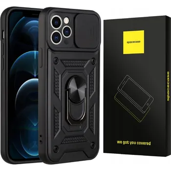 Pouzdro na mobilní telefon Kryt Zadní Kryt Spacecase pro Apple iPhone 12 Pro, černý