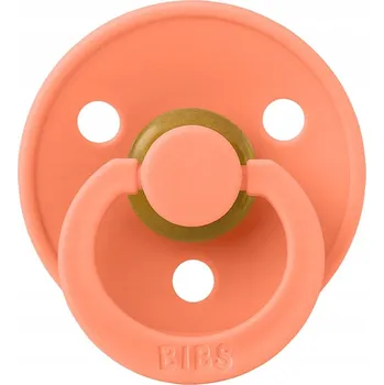 dudlíky Kulatý gumový Dudlík Bibs 6 měsíců +