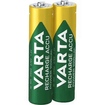 Článková baterie Nabíjecí Baterie Varta AAA (R3) 1000 mAh nikl-metalhydridová (NiMH) 2 ks