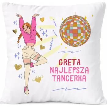 Polštář Dárek Polštář pro Aldonu, dceru dítěte s potiskem